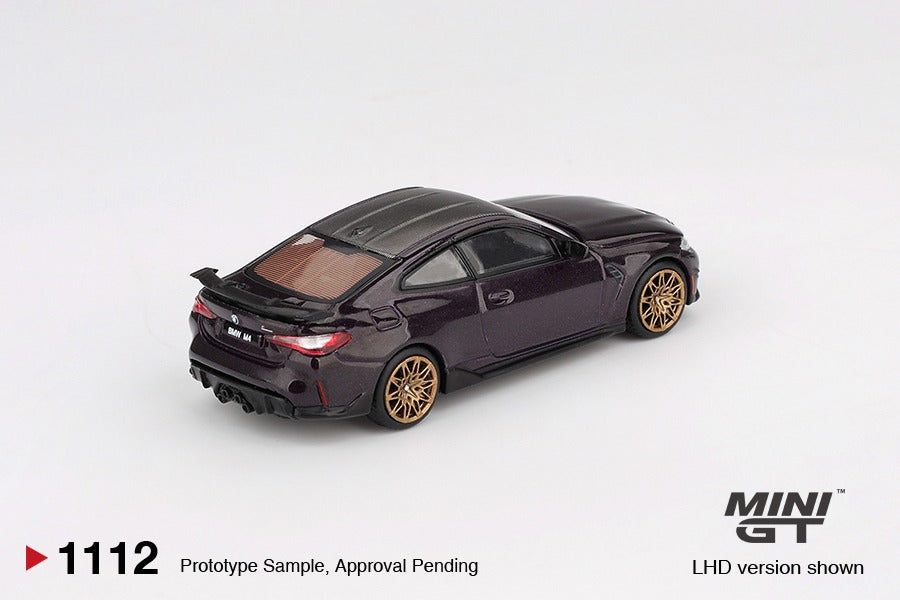(Pre-order) MINI GT #1112 BMW M4 M-Performance (G82) Daytona Violet LHD Model