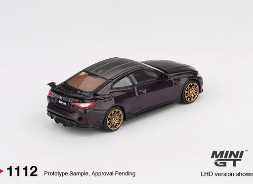 Load image into Gallery viewer, (Pre-order) MINI GT #1112 BMW M4 M-Performance (G82) Daytona Violet LHD Model

