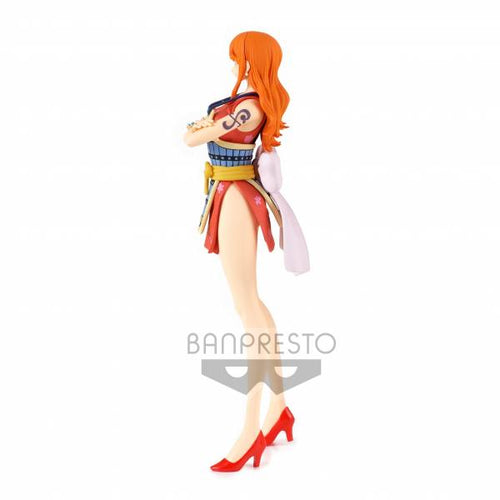 Load image into Gallery viewer, Banpresto One Piece Glitter &amp; Glamours Figure: nami Wanokuni Style-ⅱ (Ver.A)
