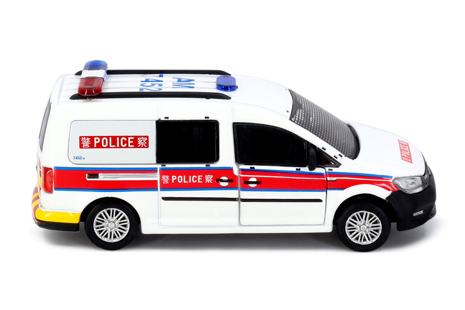 Tiny City 80 Die-cast Model Car - Volkswagen Caddy Police (AM7452)