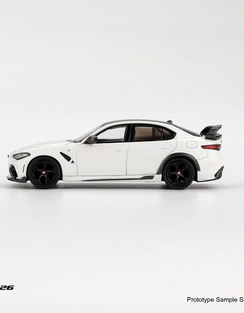 Load image into Gallery viewer, BBR 1:64 Alfa Romeo Giulia GTAm White Die-Cast Model Car
