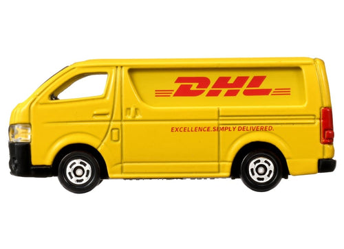 Load image into Gallery viewer, Takara Tomy Tomica 1/64 No.102 DHL Delivery Truck Diecast Model Car
