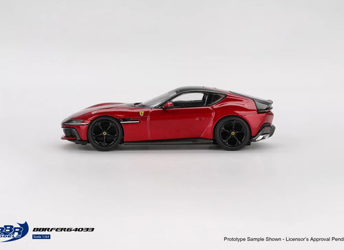 Load image into Gallery viewer, (Pre-order) BBR 1/64 Ferrari 12 Cilindri Rosso Imola Diecast Model Car

