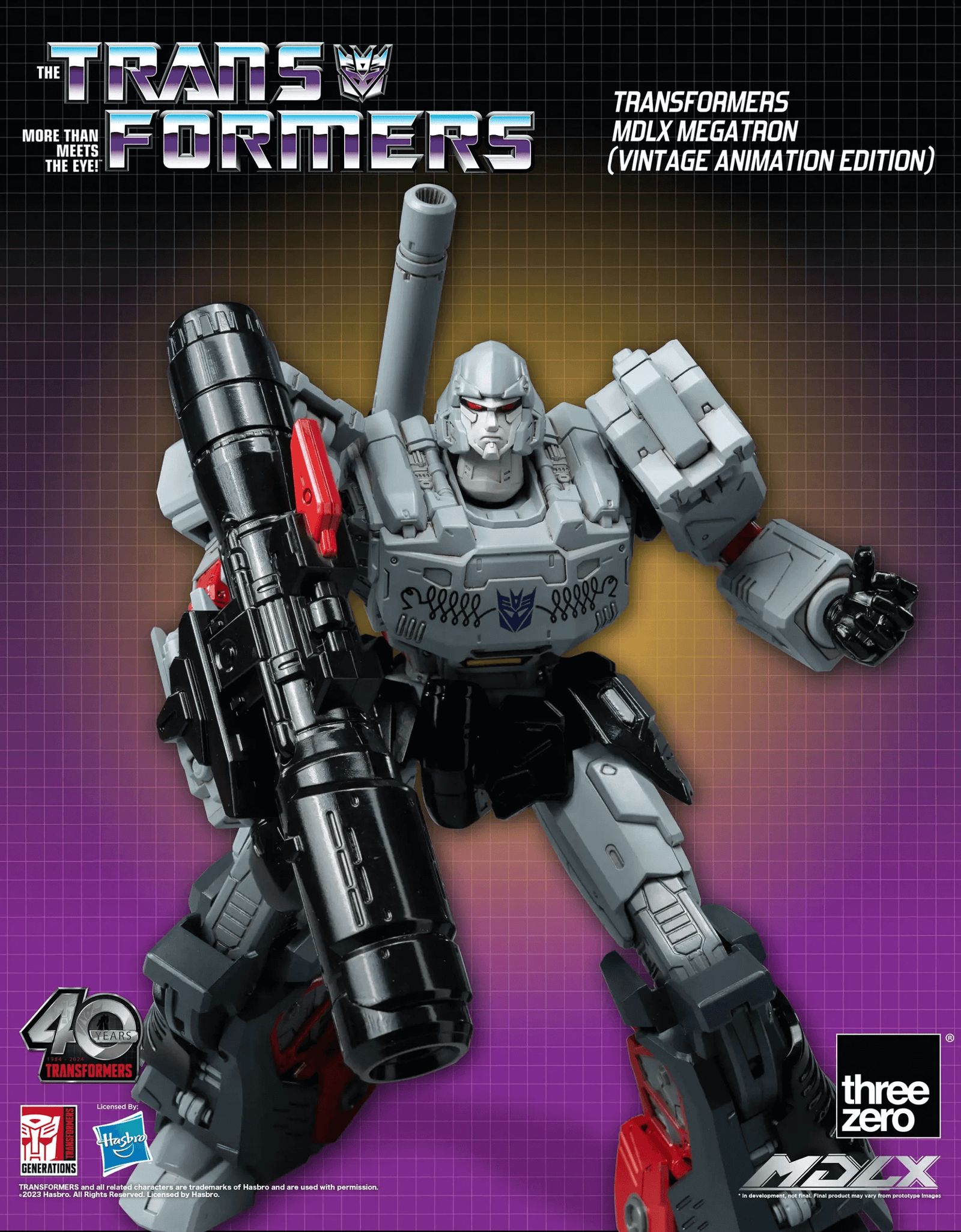 Threezero MDLX Transformers MDLX Megatron  (Vintage Animation Ed.)
