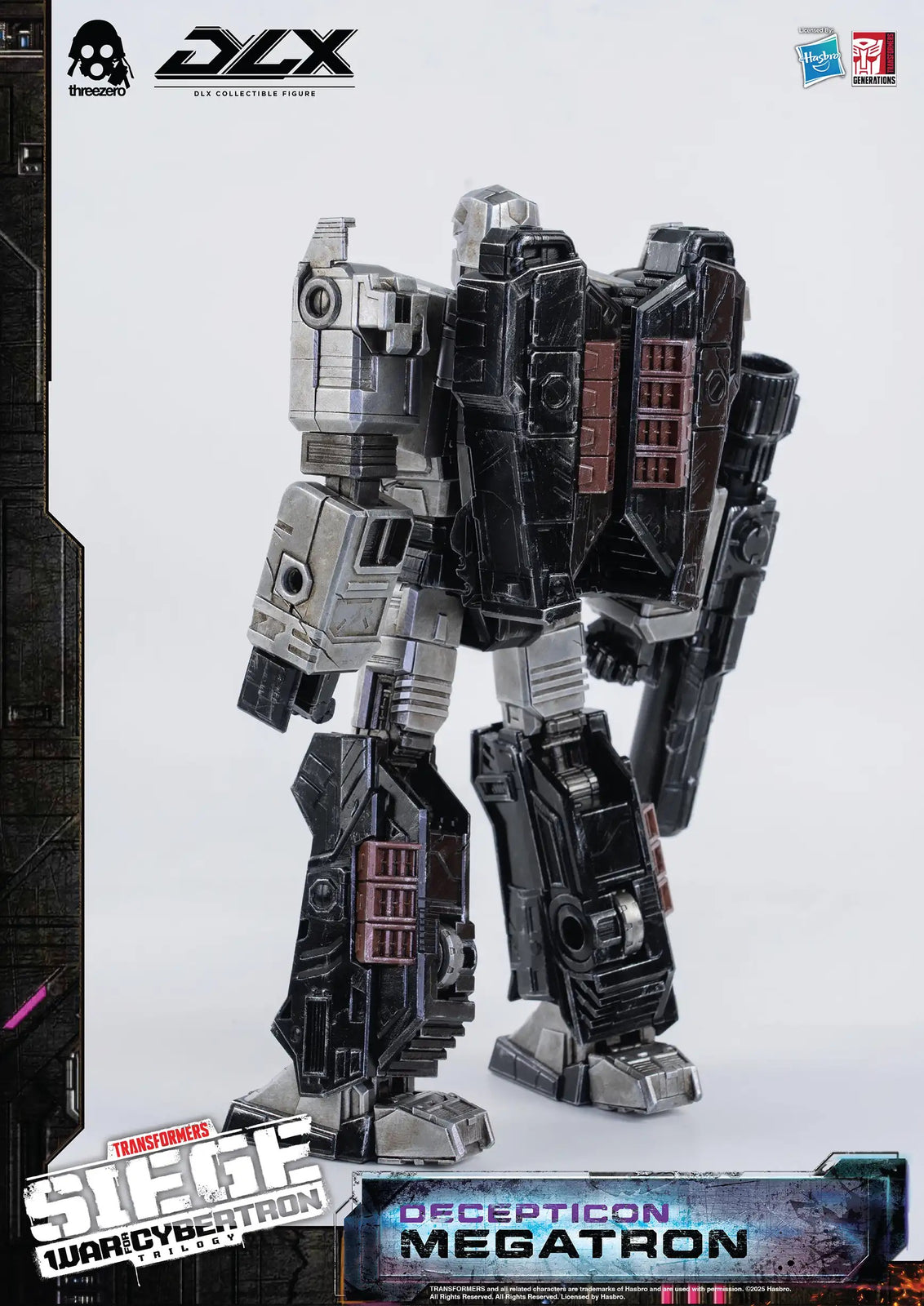 Threezero Transformers: War For Cybertron Trilogy DLX Megatron