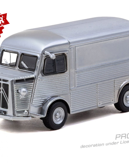(Pre-order) Tarmac Works 1/64 Citroen Type H Silver Diecast Model Car