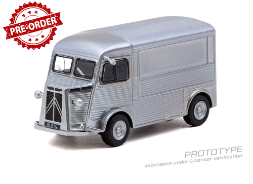Load image into Gallery viewer, (Pre-order) Tarmac Works 1/64 Citroen Type H Silver Diecast Model Car
