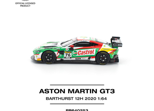 Load image into Gallery viewer, (Pre-order) POPRACE 1/64 ASTON MARTIN VANTAGE GT3 BATHURST 12H 2020 Model Car
