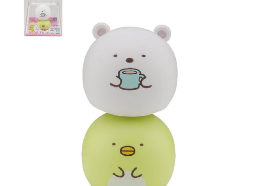 Load image into Gallery viewer, Takara Tomy Sumikko Gurashi Solar Swing Sumikko Gurashi Shirokuma &amp; Penguin
