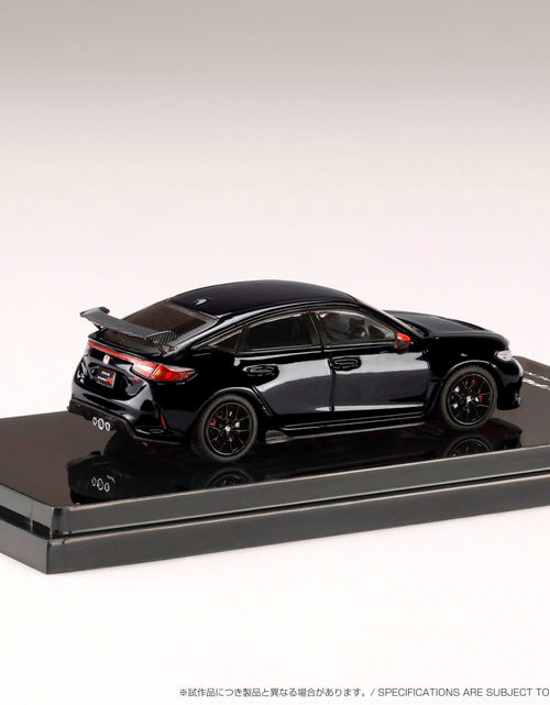 Load image into Gallery viewer, Hobby JAPAN 1/64 1/64 Honda CIVIC TYPE R (FL5) RACING BLACK Package BLACK Model

