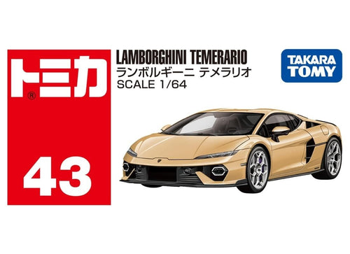 Load image into Gallery viewer, Takara Tomy Tomica 1/64 No.43 Lamborghini Temerario Diecast Model Car
