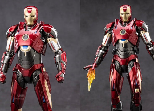 Load image into Gallery viewer, ZD Toys Marvel Avengers 1/10 Iron Man MK16 Action Figure Set
