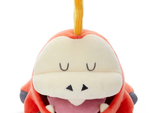 Load image into Gallery viewer, Takara Tomy Arts Pokemon Suya Suya Sleeping Friend S size Fuecoco Soft Plush
