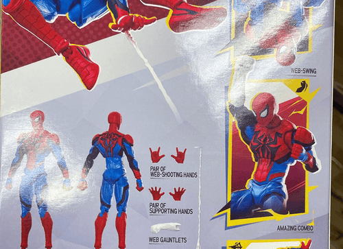 Load image into Gallery viewer, Blokees Marvel Rivals Champion Class Spider-Man Model Kit 1:12 Scale Figure
