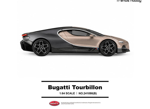 Load image into Gallery viewer, (Pre-order) Trends Hobby 1/64 - #241098(B) Bugatti Tourbillon - Dore
