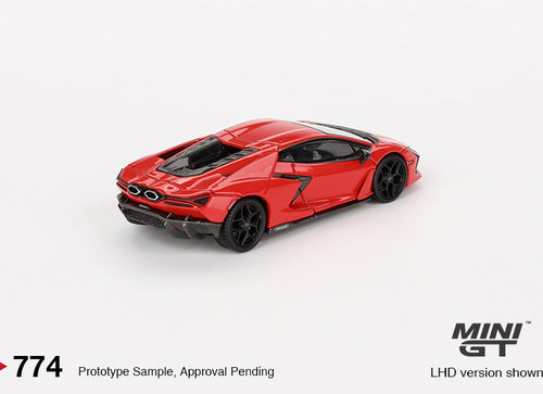 Load image into Gallery viewer, Mini GT #774 1/64 Lamborghini Revuelto Arancio Dac Lucido (RHD)
