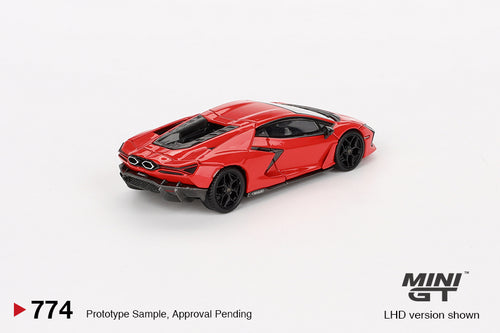 Load image into Gallery viewer, Mini GT #774 1/64 Lamborghini Revuelto Arancio Dac Lucido (RHD)
