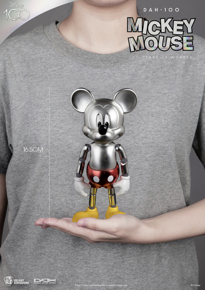 Beast Kingdom DAH-100 Disney 100 Years of Wonder Mickey Mouse Action Figure Set