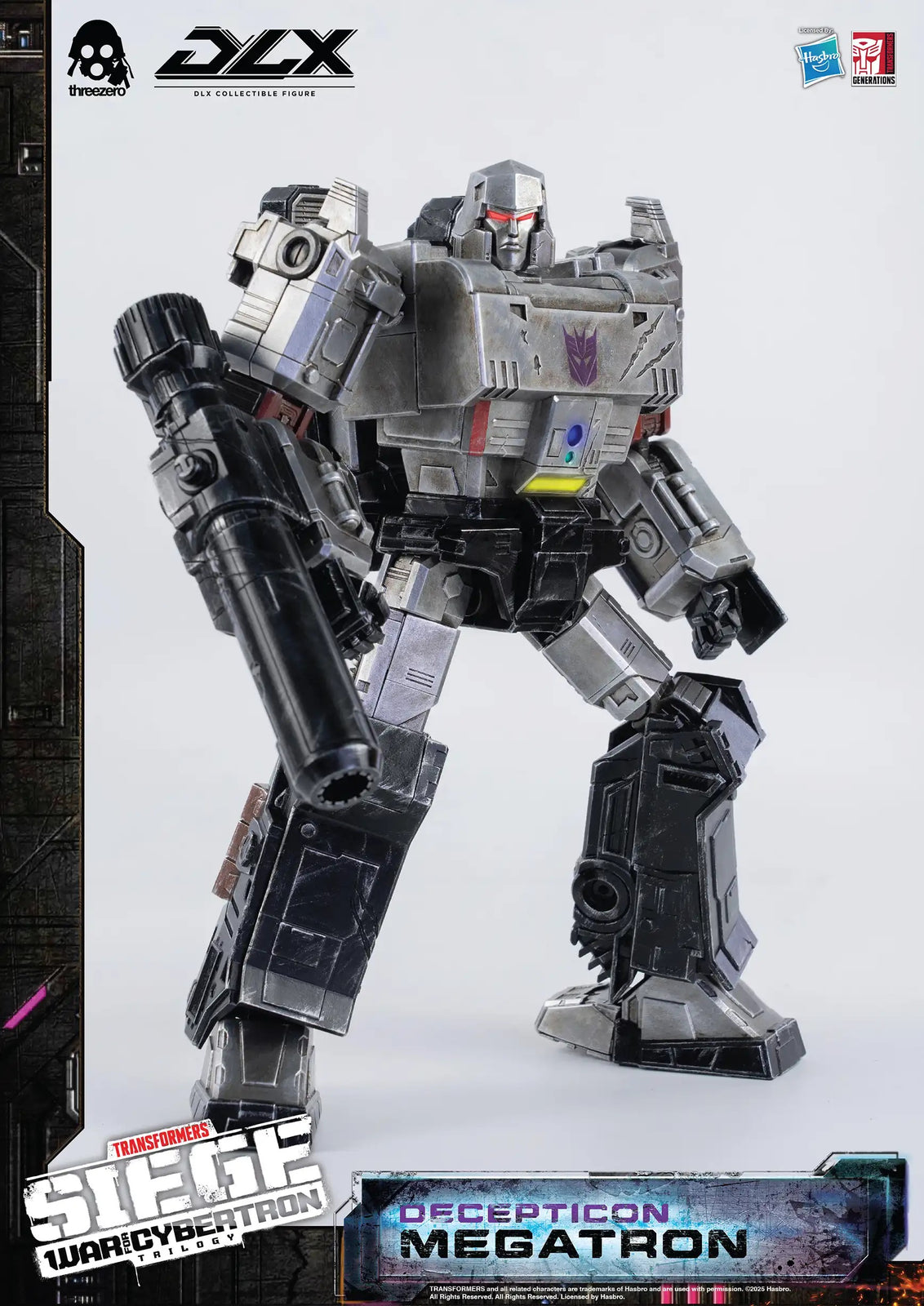 Threezero Transformers: War For Cybertron Trilogy DLX Megatron