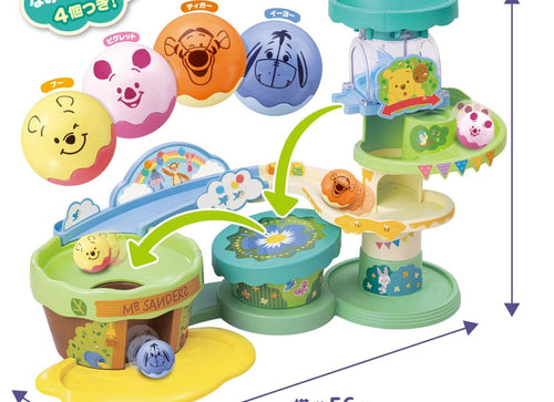 Load image into Gallery viewer, Takara Tomy Disney - The ball jumps! Honey Coaster in the Forest Winnie the Pooh
