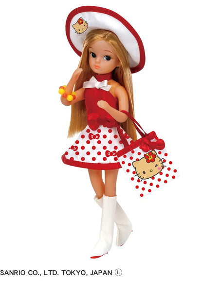 Takara Tomy Licca-chan Retro Licca Sun-tanned Kitty on Vacation Doll Set