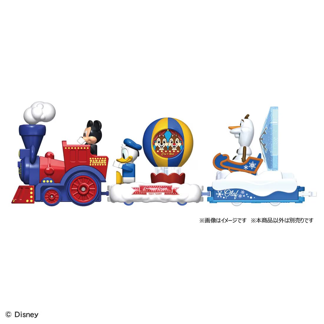 Takara Tomy Dream Tomica No.183 Disney Tomica Parade Snowman Car