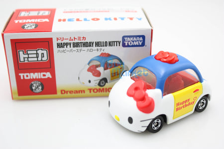 Takara Tomy Dream Tomica Hello Kitty Happy Birthday Asia Ver. Diecast Toy Car