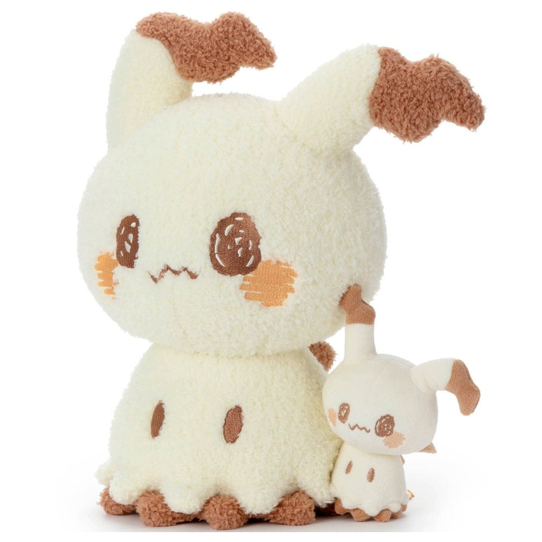 Takara Tomy Pokemon Soft Plush Toy Pokepeace Basic Mimikyu with mini Plush Ver