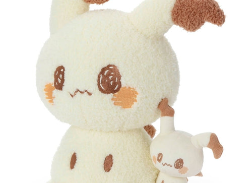 Load image into Gallery viewer, Takara Tomy Pokemon Soft Plush Toy Pokepeace Basic Mimikyu with mini Plush Ver
