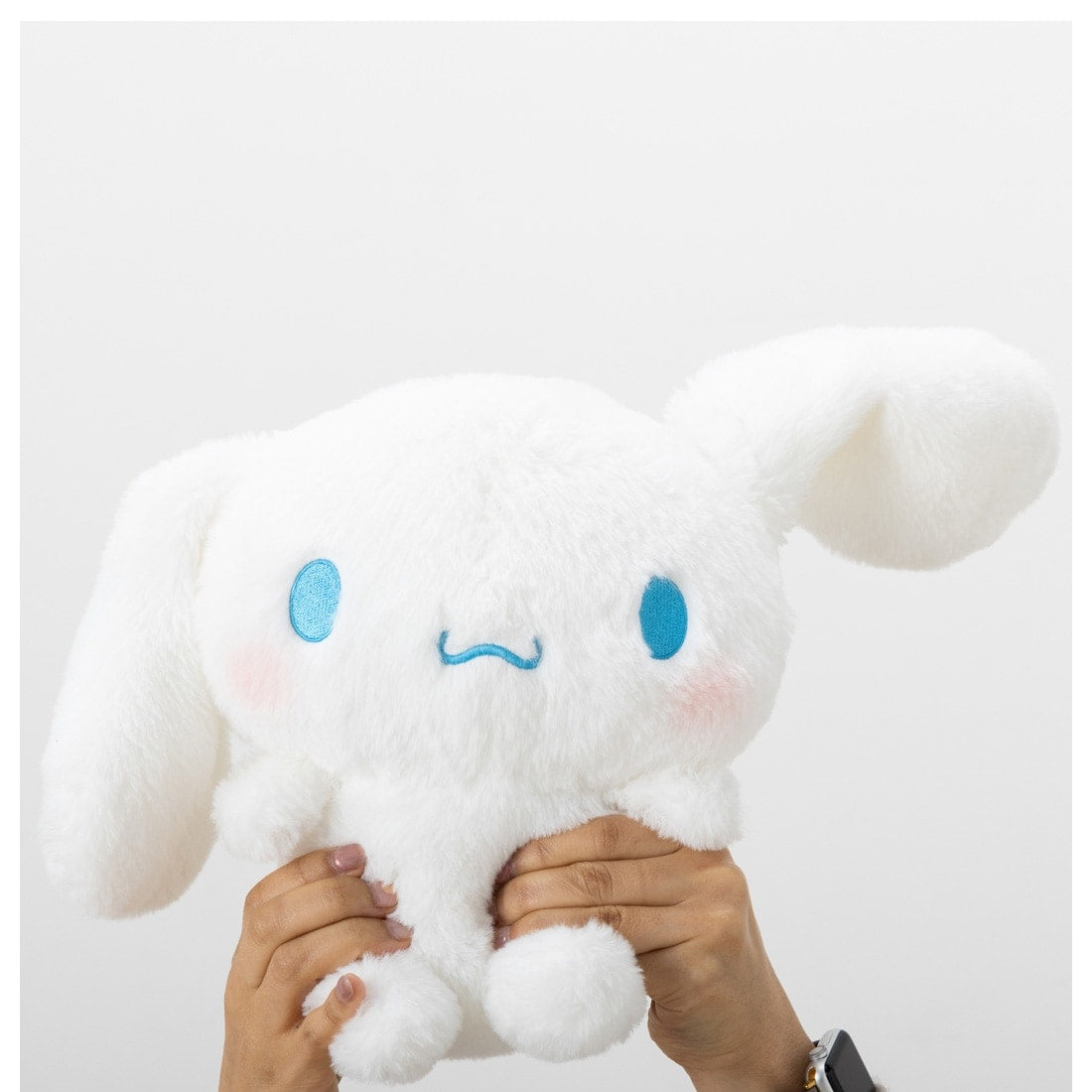 Takara Tomy Arts Soft Plush Toy - Pyokorin Cinnamoroll W290 x H270 x D190mm