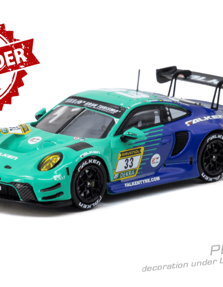 (Pre-order) Tarmac Works Porsche 911 GT3 R Nürburgring 24h 2024 Diecast Car