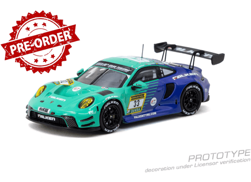Load image into Gallery viewer, (Pre-order) Tarmac Works Porsche 911 GT3 R Nürburgring 24h 2024 Diecast Car
