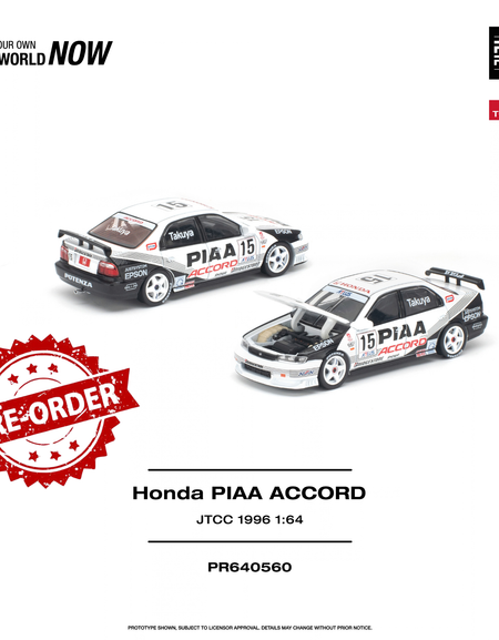 (Pre-order) POP RACE Honda Accord JTCC 1996 PIAA Opening Front Hood #PR640560