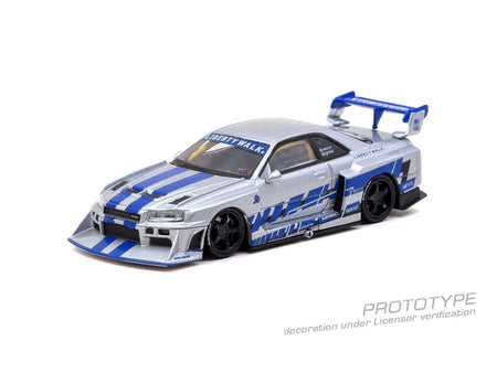 (Pre-order) Tarmac Works 1/64 LB-ER34 Super Silhouette SKYLINE MGMINI Diecast