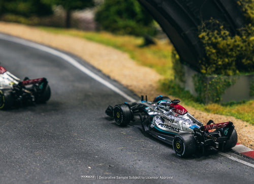 Load image into Gallery viewer, Tarmac Works 1/64 Mercedes-AMG F1 W13 E Performance  Belgian Grand 02
