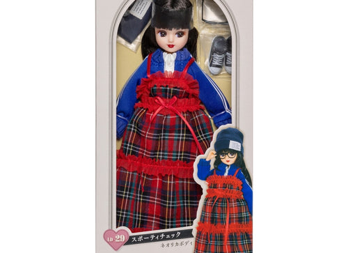 Load image into Gallery viewer, Takara Tomy Licca-chan LD-29 Licca Sporty Check Doll Set
