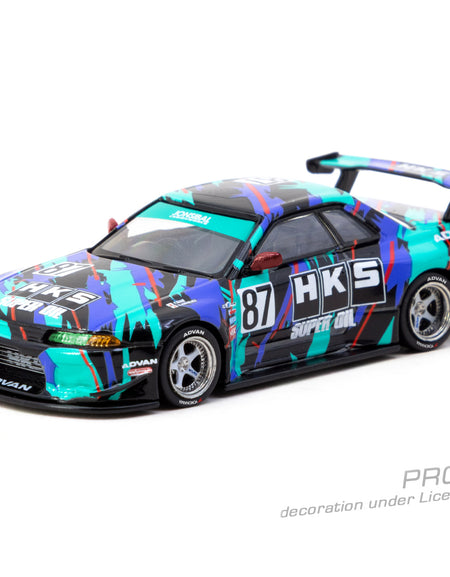 Tarmac Works 1:64 Nissan Skyline (R32) Widebody HKS Model Car