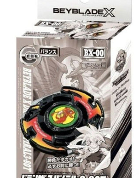 TAKARA TOMY Beyblade X Booster BX-00 / BXG-15 Dranzer Spiral 3-80T [Black Ver.]