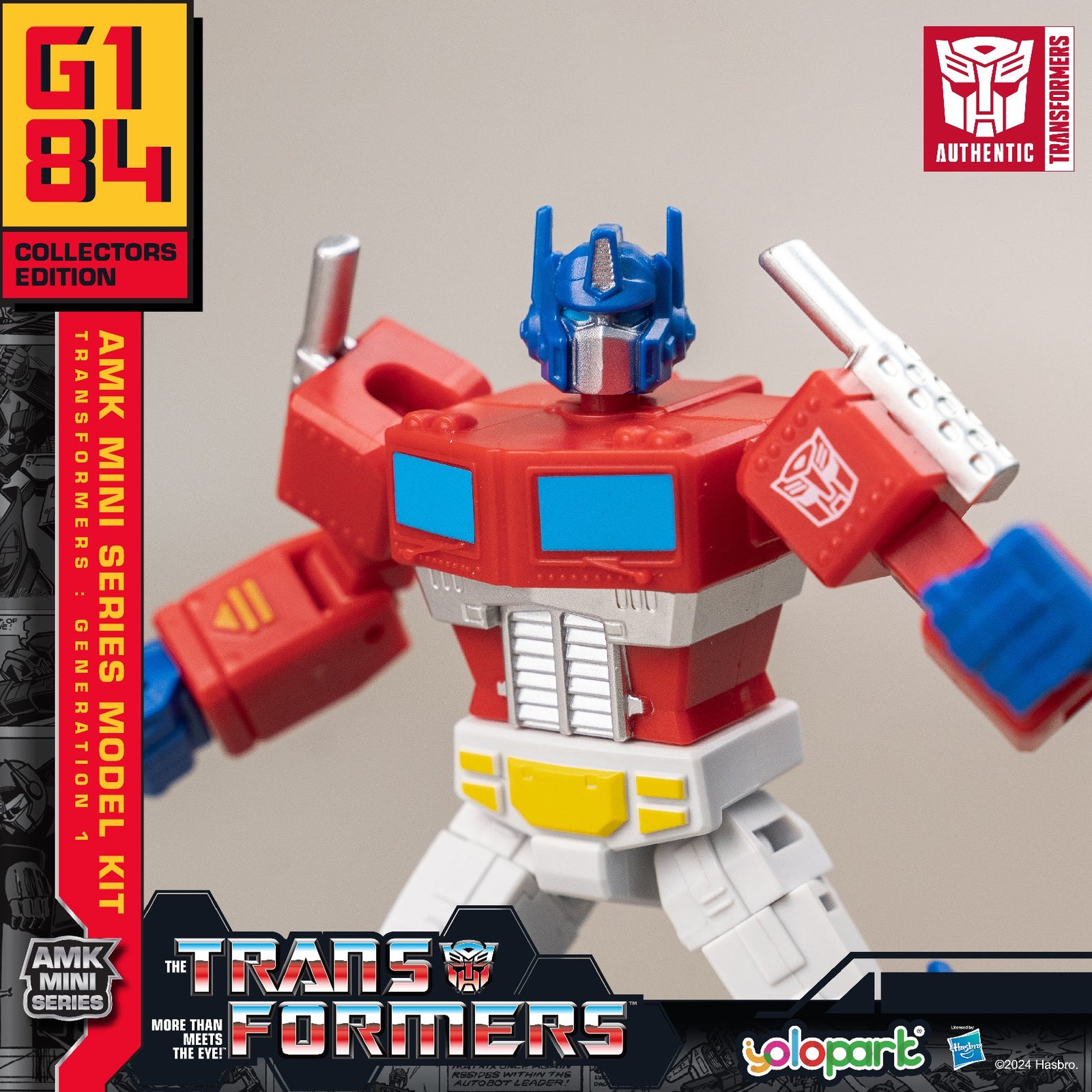 Yolopark Generation One AMK MINI Series Model Kit - Optimus Prime transformers