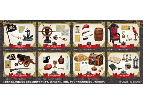 Load image into Gallery viewer, Re-ment Petit Sample Captain &amp; Pirates (Full 8pcs set)
