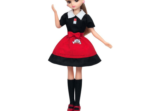 Load image into Gallery viewer, Takara Tomy Licca Chan Clothes Licca LW-12 Sushiro Dress Set (NO DOLL)
