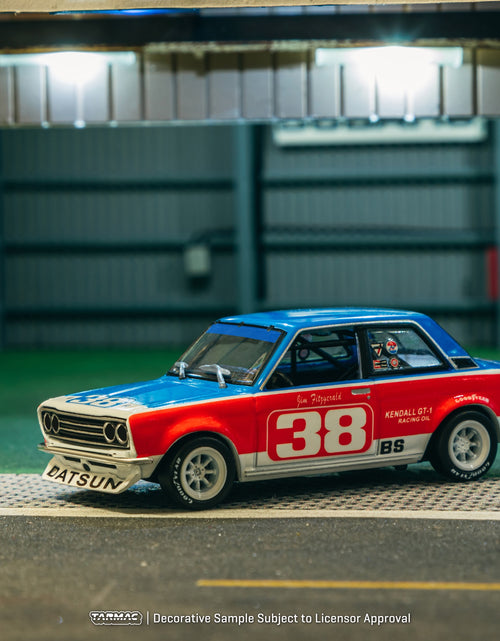 Load image into Gallery viewer, Tarmac Works 1/64 Datsun 510  SCCA National Championship 1973 Model
