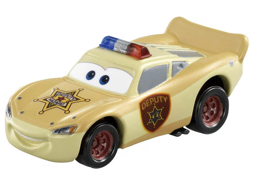 Load image into Gallery viewer, Tomica Takara Tomy Disney PIXAR CARS C-30 Lightning McQueen (Sheriff Type)
