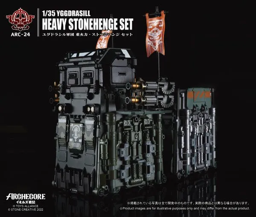 Load image into Gallery viewer, TOYS ALLIANCE ARCHECORE ARC-24 YGGDRASILL HEAVY STONEHENGE SET
