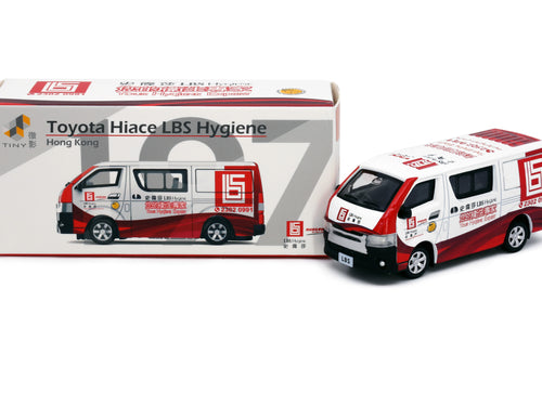 Load image into Gallery viewer, Tiny City 1:64 Die-cast Model Car - Toyota Hiace LBS Hygiene
