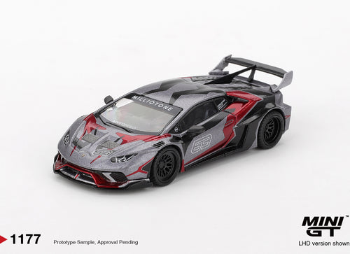 Load image into Gallery viewer, (Pre-order) MINI GT #1177 LB WORKS Lamborghini Huracán GT RONIN Diecast Model
