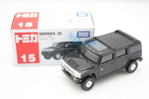 Load image into Gallery viewer, NEW Takara Tomy Tomica #15 HUMMER H2 1/67 Diecast Toy Car Japan VX742753
