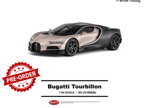 Load image into Gallery viewer, (Pre-order) Trends Hobby 1/64 - #241098(B) Bugatti Tourbillon - Dore
