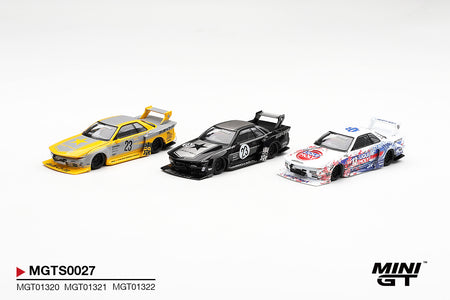 (Pre-order) Mini GT INOZETEK x Liberty Walk R32 Set 2026 Show Edition Car Set