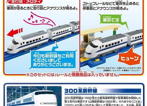 Load image into Gallery viewer, Takara Tomy Plarail Train - Nozomi 30th ANNIV. 300 Series Shnikansen
